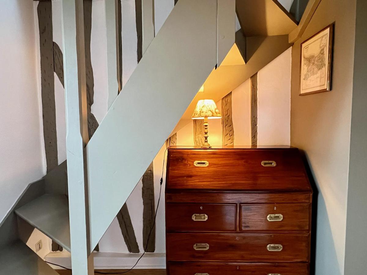 La Maison Blanche Du 10Honfleur Bagian luar foto