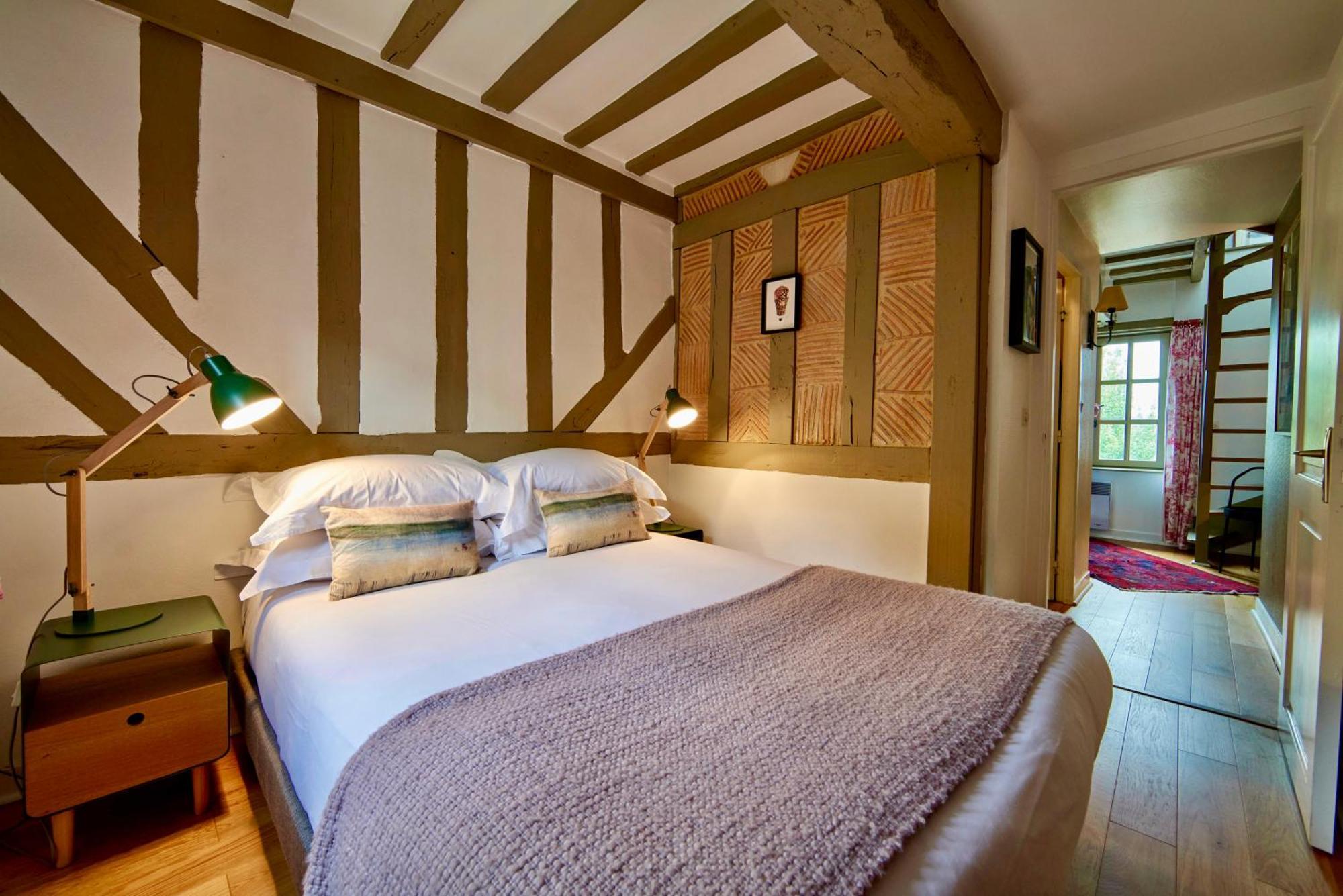 La Maison Blanche Du 10Honfleur Bagian luar foto