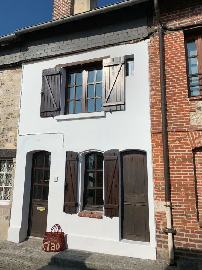La Maison Blanche Du 10Honfleur Bagian luar foto